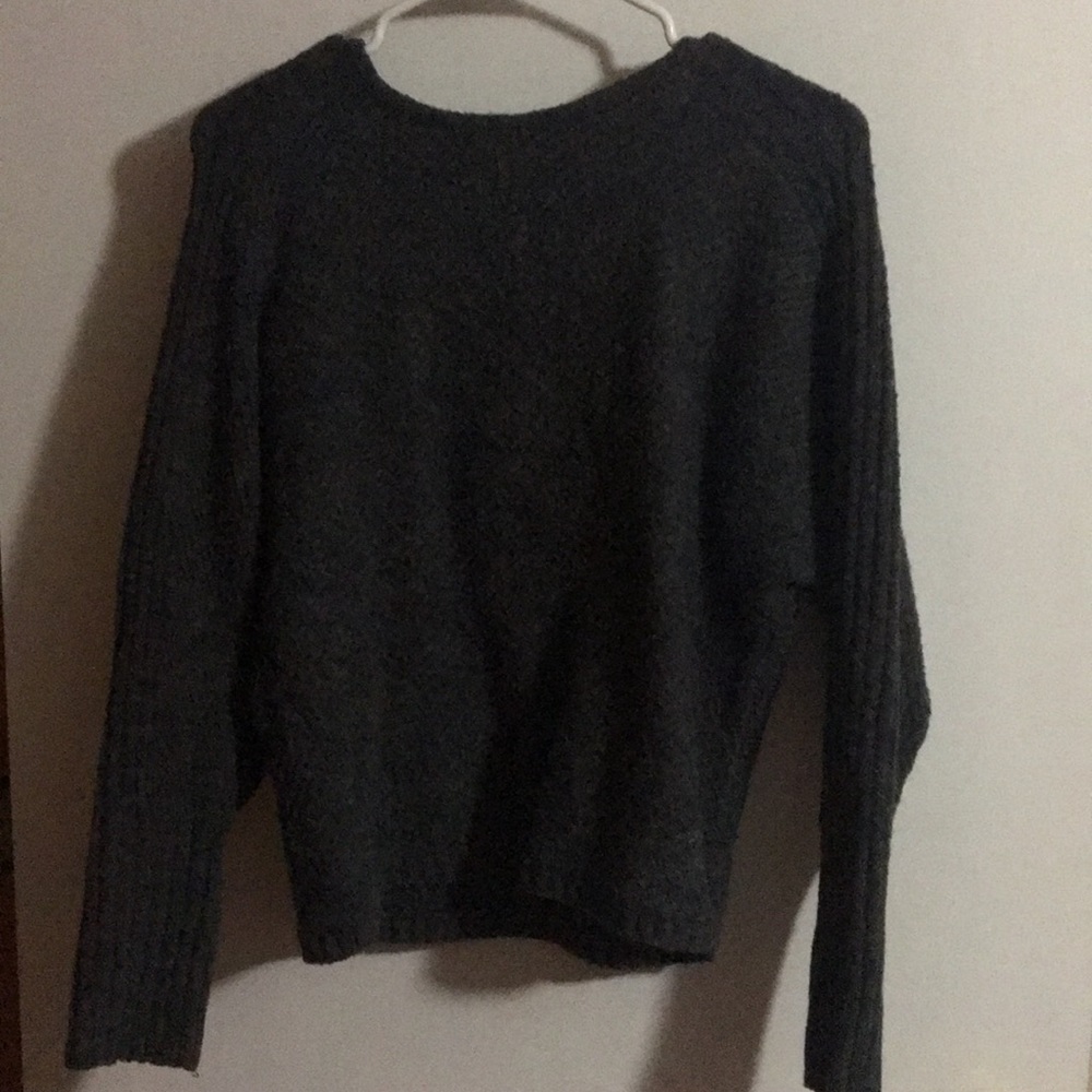 Gray sweater